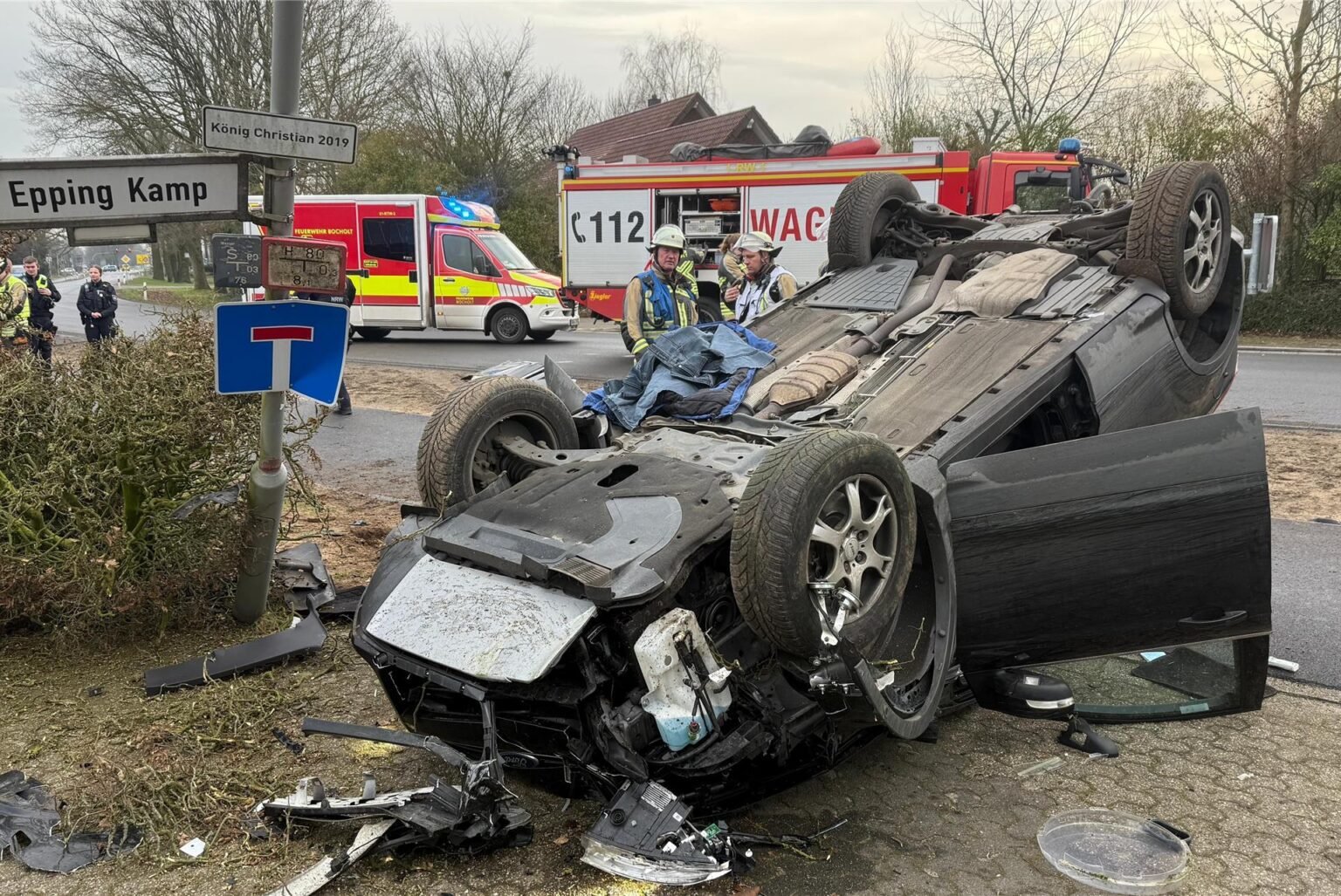 schwerer unfall in bocholt heute